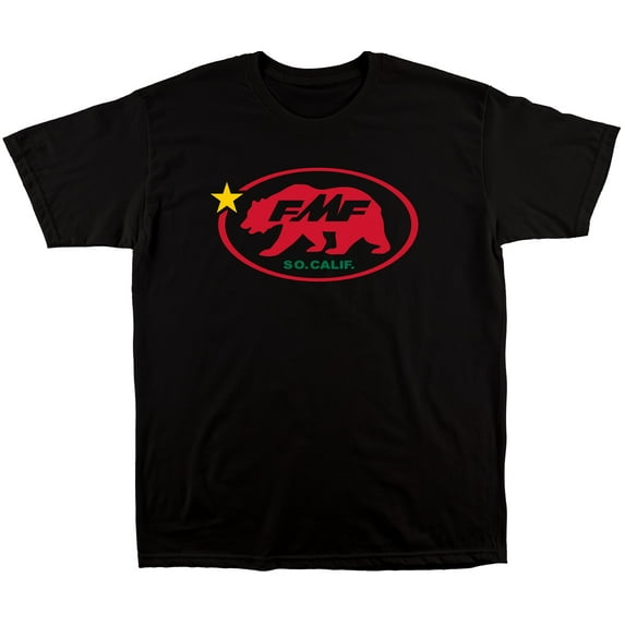 FMF Men's Republic Of Exhaust Tee Black S SU21118907-BLK-S