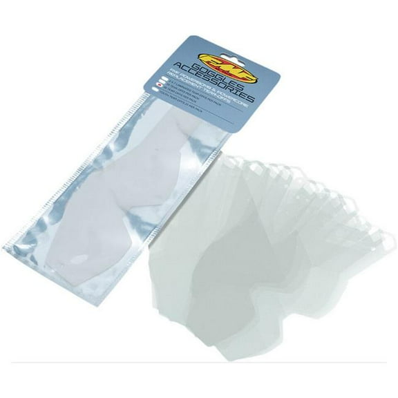 FMF PowerBomb/PowerCore Goggle Tear-Offs 50pk Clear