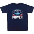 thumbnail image 1 of FMF United In Power Mens Short Sleeve T-Shirt Navy Blue LG, 1 of 1