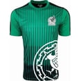 thumbnail image 1 of Officially Licensed by Icon Sports Mexico Soccer Jersey, Green Pattern, Men's Medium, 1 of 3