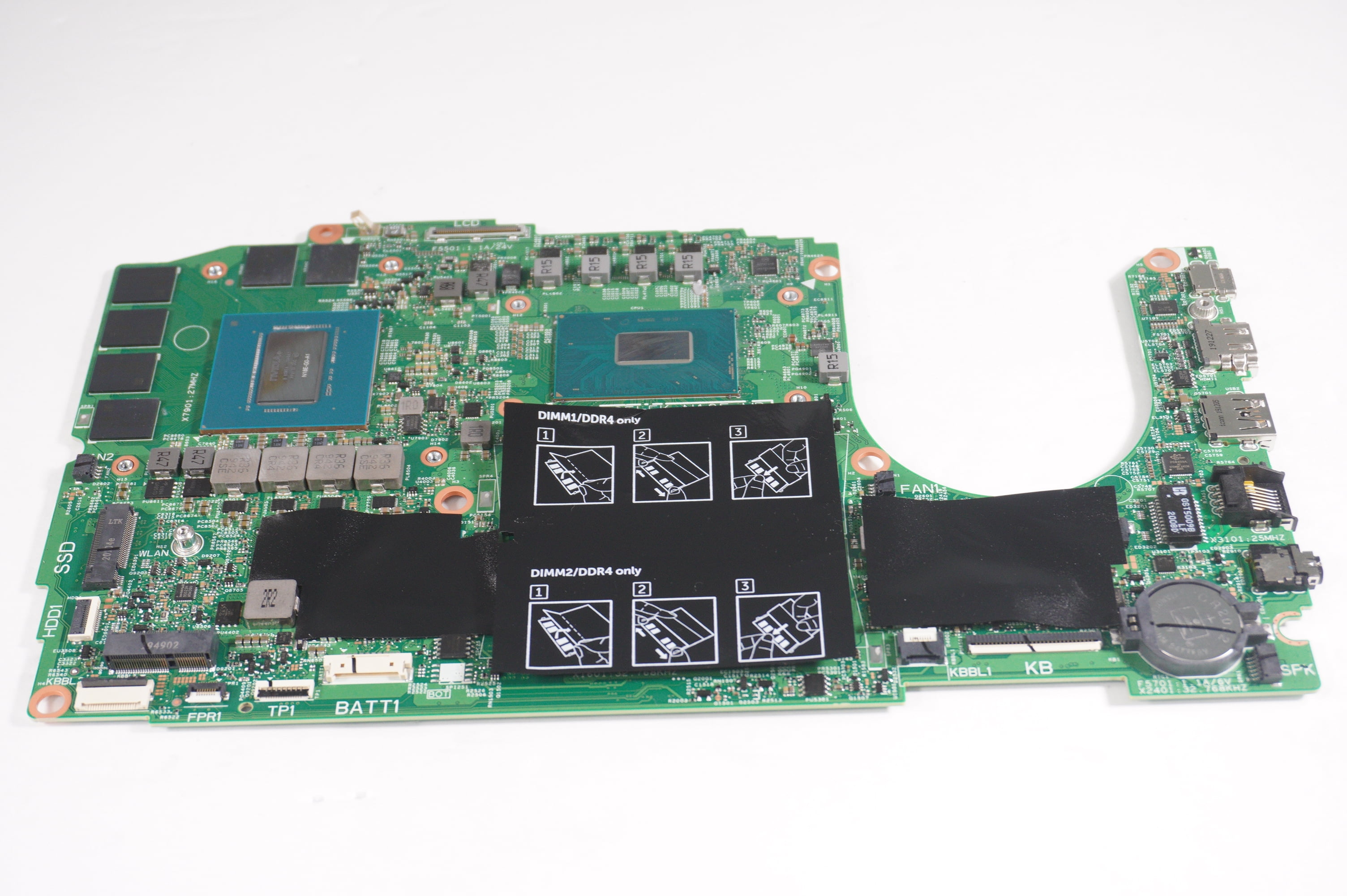 FMG64 Dell i7-9750H Intel GTX 1660 Motherboard I3590-7957BLK-PUS G3590-7957