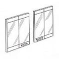 thumbnail image 1 of FMI  36 Inch Extruded Aluminum Bi-Fold Doors - Black, 1 of 2