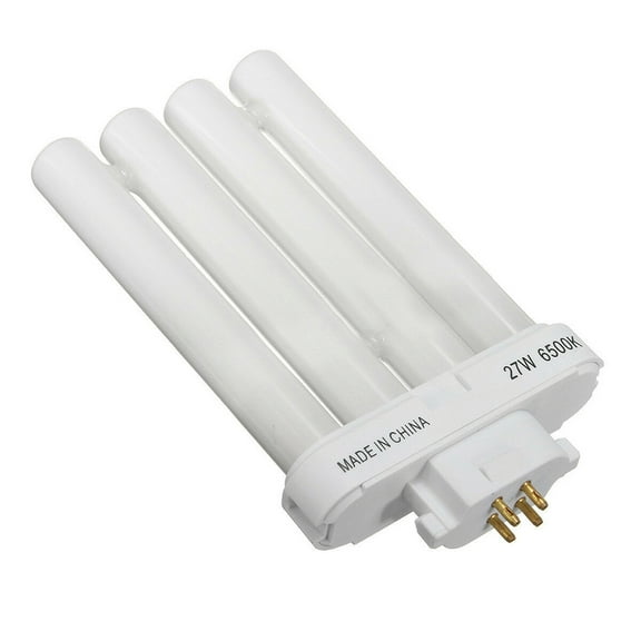 FML 27EX-N 27W 4 Pin Quad Tube Energy Saving Compact Fluorescent Light Bulb 6500K 4 Rows Light Bulb
