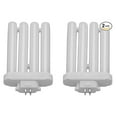 thumbnail image 1 of FML 27W 6500K Fluorescent Bulb Replacement 2 Pack - 4 Pin Daylight CFL Bulbs for Reading Lamps, Floor Lights, Gx10q-4 Base, 1 of 5