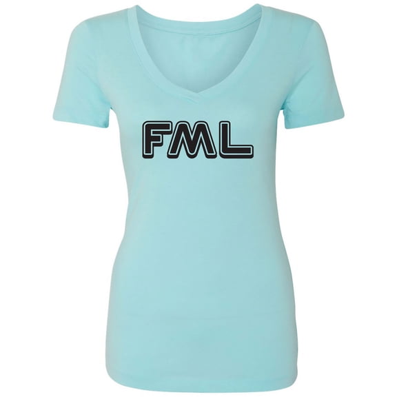 FML Womens V-Neck T-Shirt