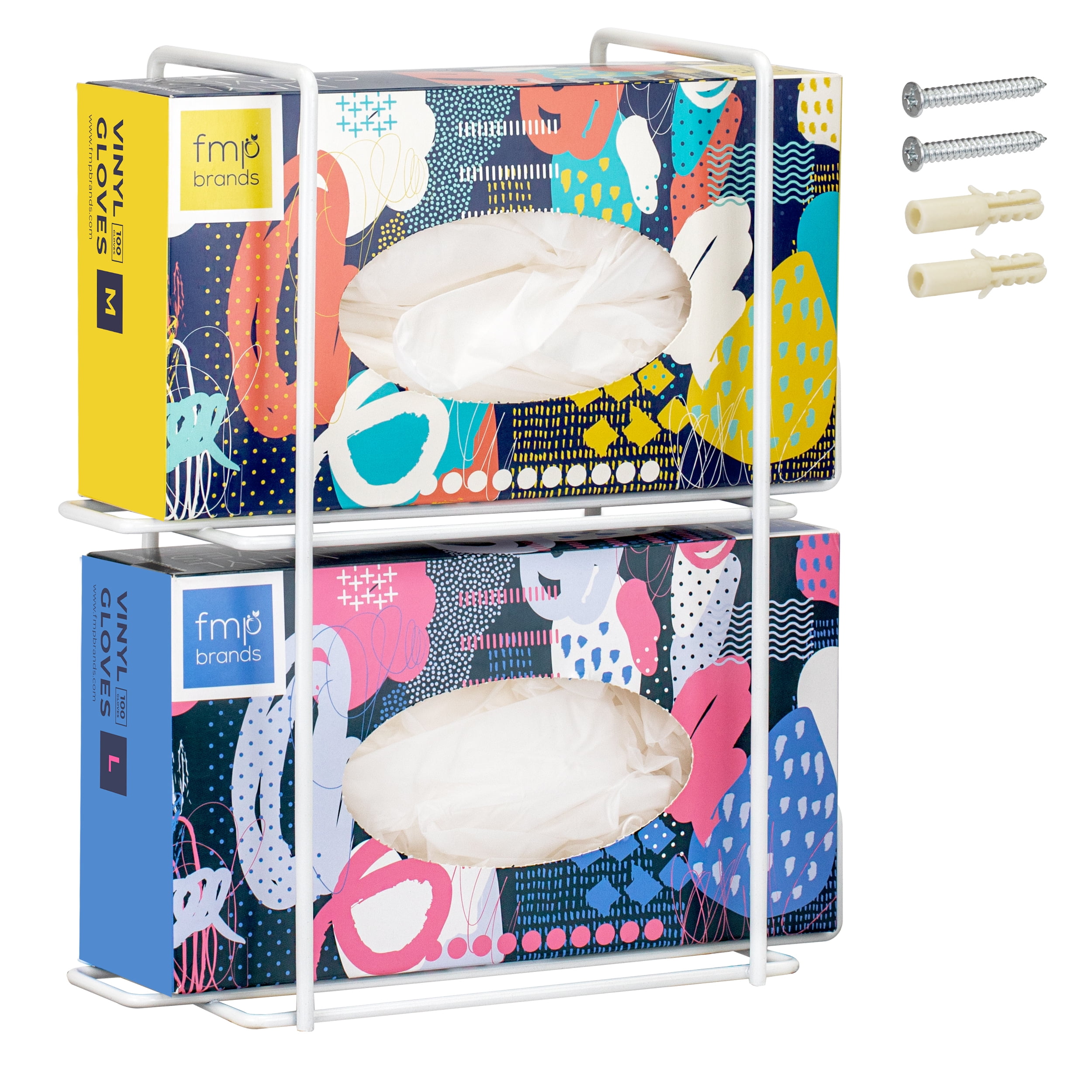 FMP Brands Single Glove Holder for Wall Mount, Wire Rack Disposable