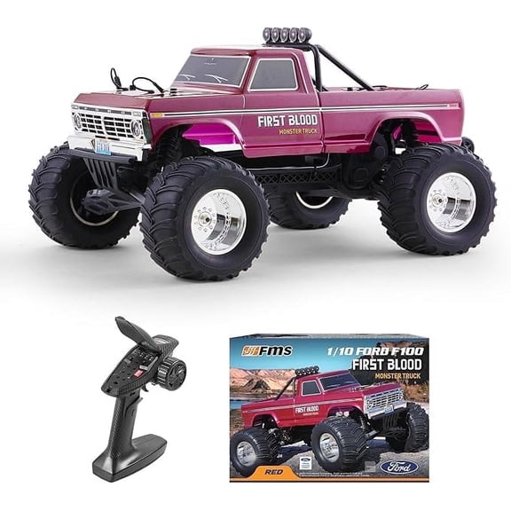 FMS 1:10 Ford F100 Monster Truck 2WD RTR,First Blood