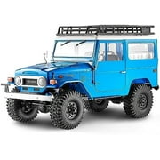 FMS 1/10 FJ40 Toyota Licensed RC Crawler 2.4GHz Off-Road Truck RTR Blue