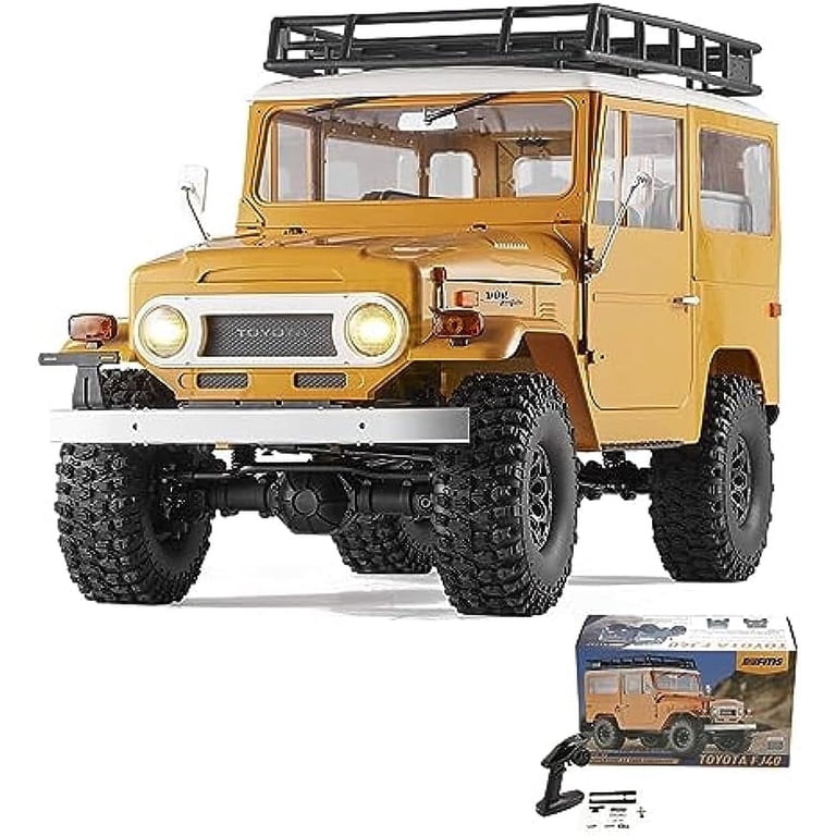 FMS 1:10 Toyota Land Cruiser FJ40 RS,Yellow - Walmart.com