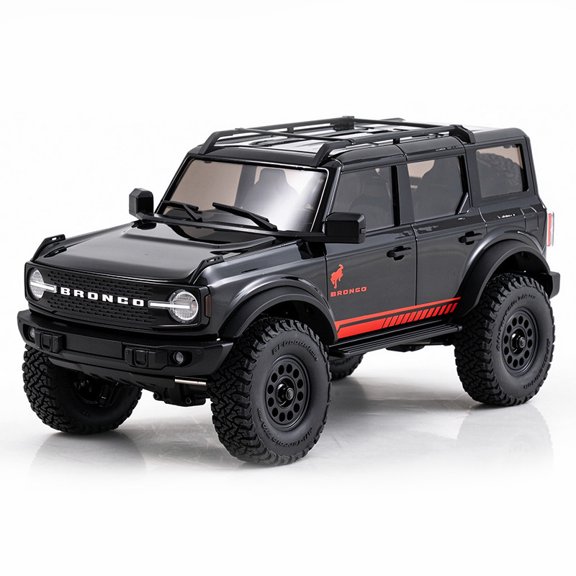 FMS 1:18 FCX18 II Ford Bronco 2021 RTR Brushed (160mm Wheelbase)-118N02BDBK