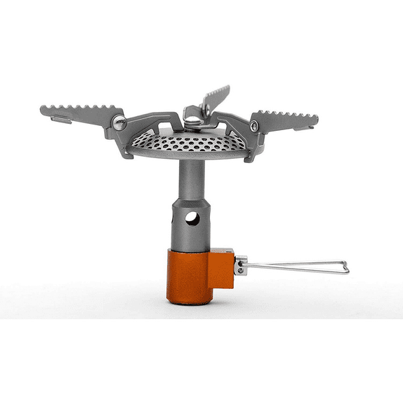 FMS-116T Portable Stove Ultra Light, Hiking Stove Titanium Backpacking Stove, Outdoor Camping Ultralight Gear, Essential for Earthquake Emergency Kit