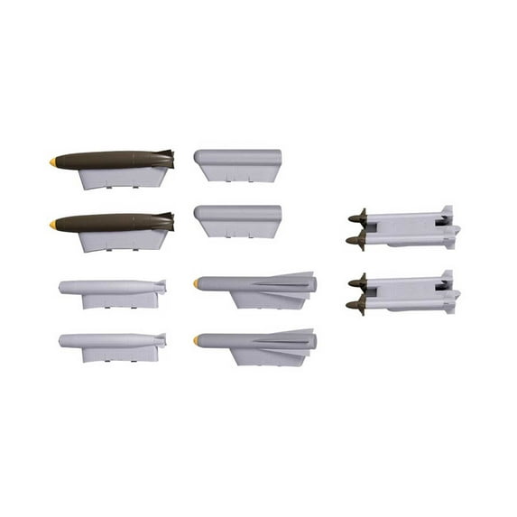 FMS Bomb/Missle Set A-10 V2 70mm EDF PNP- FMMRQ106 Decals Trim Pilots Scale Accys