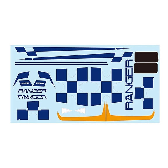 FMS Decal Sheet Ranger V2 1220mm FMMES116YL RC Sport Airplanes