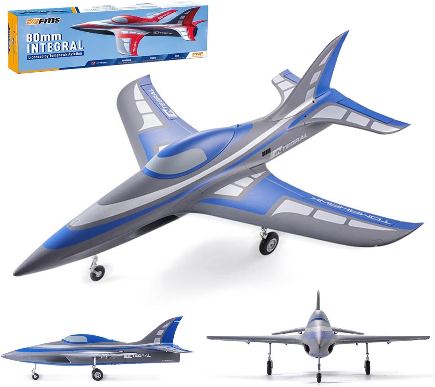 FMS EDF Jet 80mm Integral PNP(Blue)