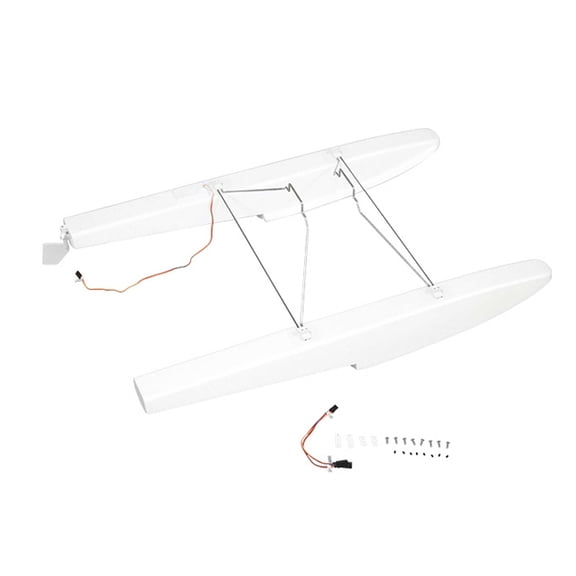 FMS Float Set PA-18 Super Cub 1700mm w/Steering Servo- FMMFLT006 Miscellaneous Airplane Accessories