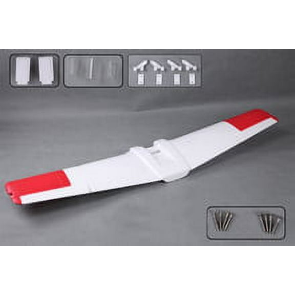 FMS Main Wing T28 V4 1400mm  Red- FMMPM102RED Replacement Airplane Parts