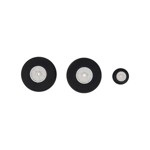 FMS Tire Set Dago Red Mustang 1.1m- FMMEH116 Replacement Airplane Parts