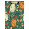 thumbnail image 1 of FMSHPON Autumn Pumpkins Clipboard Hardboard Wood Nursing Clip Board and Pull for Standard A4 Letter 13x9 inches, 1 of 7