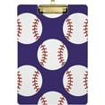 thumbnail image 1 of FMSHPON Baseball Balls Clipboard Hardboard Wood Nursing Clip Board and Pull for Standard A4 Letter 13x9 inches, 1 of 7