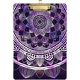 thumbnail image 1 of FMSHPON Boho Mandala Clipboard Hardboard Wood Nursing Clip Board and Pull for Standard A4 Letter 13x9 inches, 1 of 8