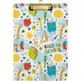 thumbnail image 1 of FMSHPON Cartoon Ruler Pencil Flower Clipboard Hardboard Wood Nursing Clip Board and Pull for Standard A4 Letter 13x9 inches, 1 of 7