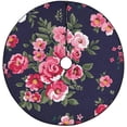 thumbnail image 1 of FMSHPON Classic Floral Pattern Xmas Christmas Tree Skirt Stand Mat for Holiday Party Decoration Indoor Outdoor 48 inches, 1 of 3