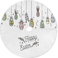 thumbnail image 1 of FMSHPON Easter Xmas Christmas Tree Skirt Stand Mat for Holiday Party Decoration Indoor Outdoor 36 inches, 1 of 6