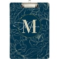 thumbnail image 1 of FMSHPON Floral Flowers Clipboard Hardboard Wood Nursing Clip Board and Pull for Standard A4 Letter 13x9 inches, 1 of 2