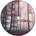 thumbnail image 1 of FMSHPON Foggy Dreamy Forest Xmas Christmas Tree Skirt Stand Mat for Holiday Party Decoration Indoor Outdoor 36 inches, 1 of 3