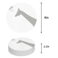 thumbnail image 1 of FMSHPON Gray Cloud Set of 4 Round Coaster for Drinks, Absorbent Ceramic Stone Coasters Cup Mat with Cork Base for Home Kitchen Room Coffee Table Bar Decor, 1 of 6