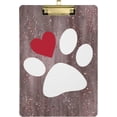 thumbnail image 1 of FMSHPON Grey Glitter Clipboard Hardboard Wood Nursing Clip Board and Pull for Standard A4 Letter 13x9 inches, 1 of 7