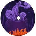 thumbnail image 1 of FMSHPON Halloween Pot Xmas Christmas Tree Skirt Stand Mat for Holiday Party Decoration Indoor Outdoor 36 inches, 1 of 3