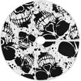 thumbnail image 1 of FMSHPON Halloween Skull Xmas Christmas Tree Skirt Stand Mat for Holiday Party Decoration Indoor Outdoor 48 inches, 1 of 6