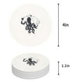 thumbnail image 1 of FMSHPON Happy Halloween Set of 4 Round Coaster for Drinks, Absorbent Ceramic Stone Coasters Cup Mat with Cork Base for Home Kitchen Room Coffee Table Bar Decor, 1 of 6
