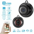 thumbnail image 1 of FMSHPON Indoor Wireless 1080p 3 Channels 2MP Surveillance Camera with Night Vision, Black, 1 of 8