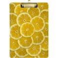 thumbnail image 1 of FMSHPON Lemon Slices Clipboard Hardboard Wood Nursing Clip Board and Pull for Standard A4 Letter 13x9 inches, 1 of 8