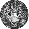 thumbnail image 1 of FMSHPON Leopard Skin Wildlife Xmas Christmas Tree Skirt Stand Mat for Holiday Party Decoration Indoor Outdoor 48 inches, 1 of 3