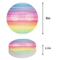 thumbnail image 1 of FMSHPON Mandala Pattern Set of 6 Round Coaster for Drinks, Absorbent Ceramic Stone Coasters Cup Mat with Cork Base for Home Kitchen Room Coffee Table Bar Decor, 1 of 6