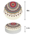 thumbnail image 1 of FMSHPON Mandala Set of 4 Round Coaster for Drinks, Absorbent Ceramic Stone Coasters Cup Mat with Cork Base for Home Kitchen Room Coffee Table Bar Decor, 1 of 6