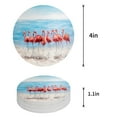 thumbnail image 1 of FMSHPON Merry Christmas Set of 6 Round Coaster for Drinks, Absorbent Ceramic Stone Coasters Cup Mat with Cork Base for Home Kitchen Room Coffee Table Bar Decor, 1 of 6