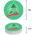 thumbnail image 1 of FMSHPON Merry Christmas Xmas Tree Winter Christmas Set of 6 Round Coaster for Drinks, Absorbent Ceramic Stone Coasters Cup Mat with Cork Base for Home Kitchen Room Coffee Table Bar Decor, 1 of 5