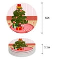 thumbnail image 1 of FMSHPON Merry Christmas Xmas Tree Winter Christmas Set of 8 Round Coaster for Drinks, Absorbent Ceramic Stone Coasters Cup Mat with Cork Base for Home Kitchen Room Coffee Table Bar Decor, 1 of 6