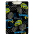 thumbnail image 1 of FMSHPON Monster Truck Off Road Cool Clipboard Hardboard Wood Nursing Clip Board and Pull for Standard A4 Letter 13x9 inches, 1 of 5