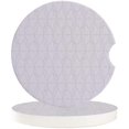 thumbnail image 1 of FMSHPON Nordic Style Geometric Pattern Gray Set of 6 Car Coaster for Drinks, Absorbent Ceramic Stone Coasters Cup Mat with Cork Base for Home Kitchen Room Coffee Table Bar Decor, 1 of 5