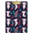 thumbnail image 1 of FMSHPON PinkBlue Cute Axolotl Clipboard Hardboard Wood Nursing Clip Board and Pull for Standard A4 Letter 13x9 inches, 1 of 5
