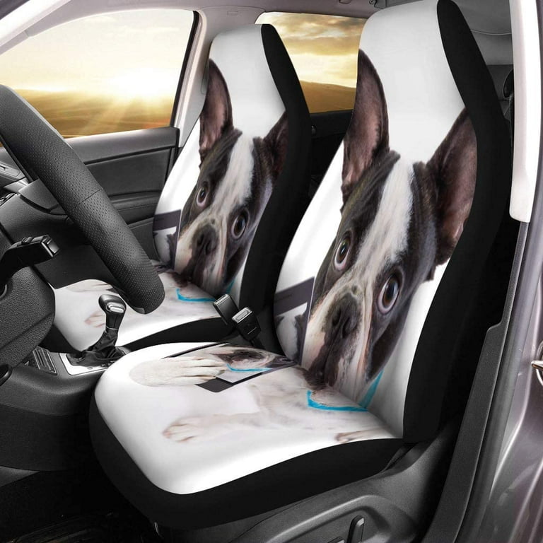 Bulldog Car Seat Covers - 2 (Set of 2) Bulldog Car Seat Covers - 2 (Set of 2)