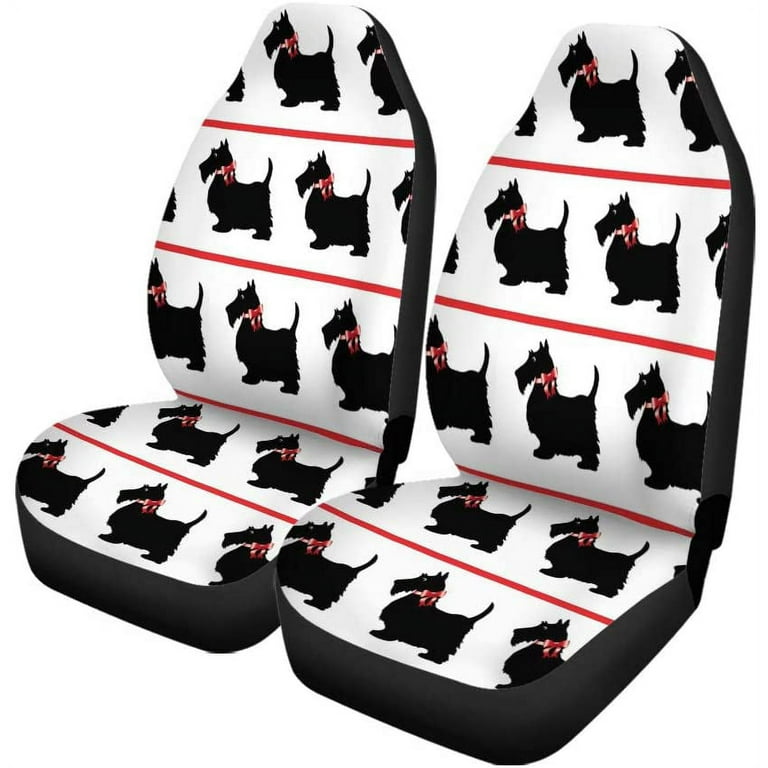 Scottish Terrier Car Seat Cover (Set of 2) Scottish Terrier Car Seat Cover (Set of 2)