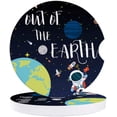 thumbnail image 1 of FMSHPON Space Astronaut Planet Out of The World Set of 6 Car Coaster for Drinks, Absorbent Ceramic Stone Coasters Cup Mat with Cork Base for Home Kitchen Room Coffee Table Bar Decor, 1 of 5