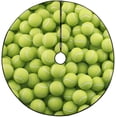 thumbnail image 1 of FMSHPON Tennis Ball Sport Concept Xmas Christmas Tree Skirt Stand Mat for Holiday Party Decoration Indoor Outdoor 48 inches, 1 of 3