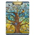 thumbnail image 1 of FMSHPON Tiles Tree Clipboard Hardboard Wood Nursing Clip Board and Pull for Standard A4 Letter 13x9 inches, 1 of 8